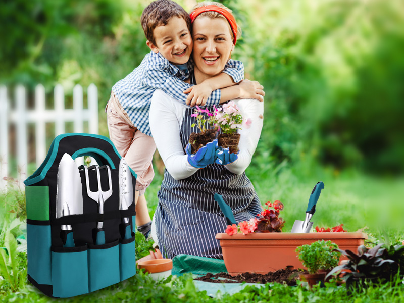 Kynup Garden Tools, Gardening Tools Set with Garden Hand Shovel, Garden Trowel, Rust Resistant Gardening Essentials, Supplies, Garden Stuff, Gardening Gifts Kits for Women