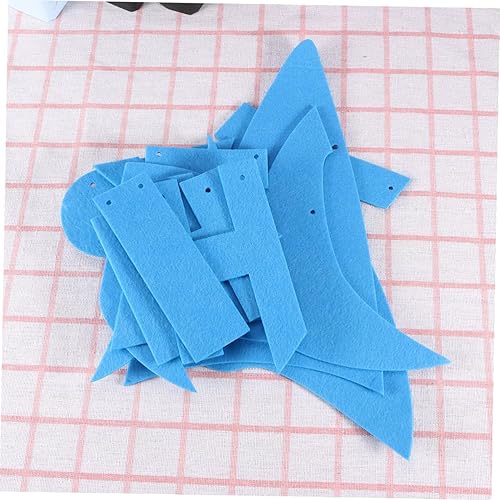 Miniatura 6 de TOYANDONA 3pcs Photo Prop Banner Birthday Fish Garland Birthday Banner Birthday Bunting Sign Party Letter Banner Animal Decor Kids Decor Birthday