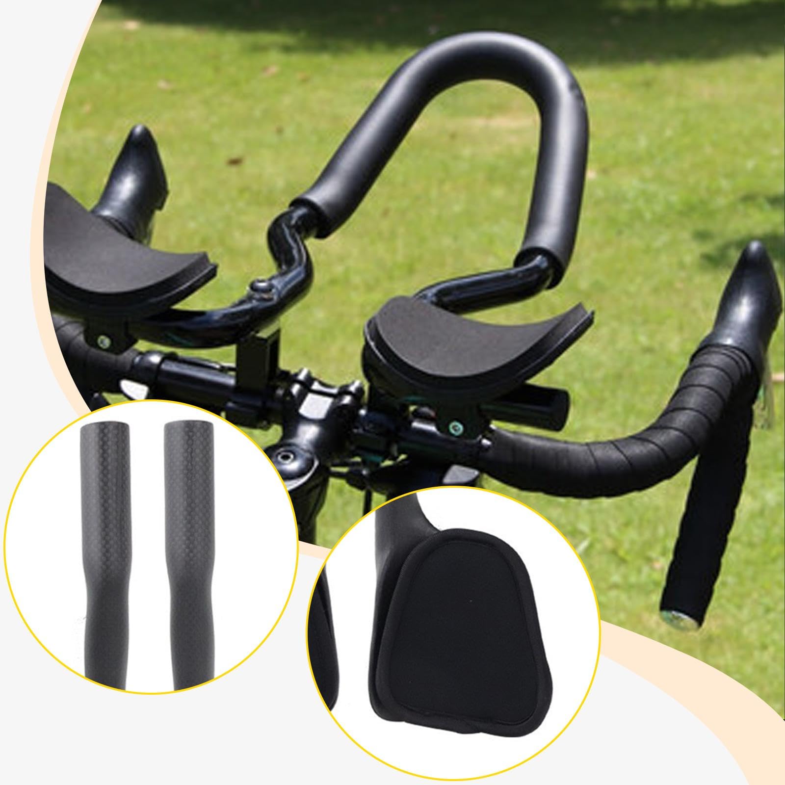 Triathlon Rest Lenker Bike Arm Rest Bar für Rennräder Radfahren Komponenten Leichte Triathlon