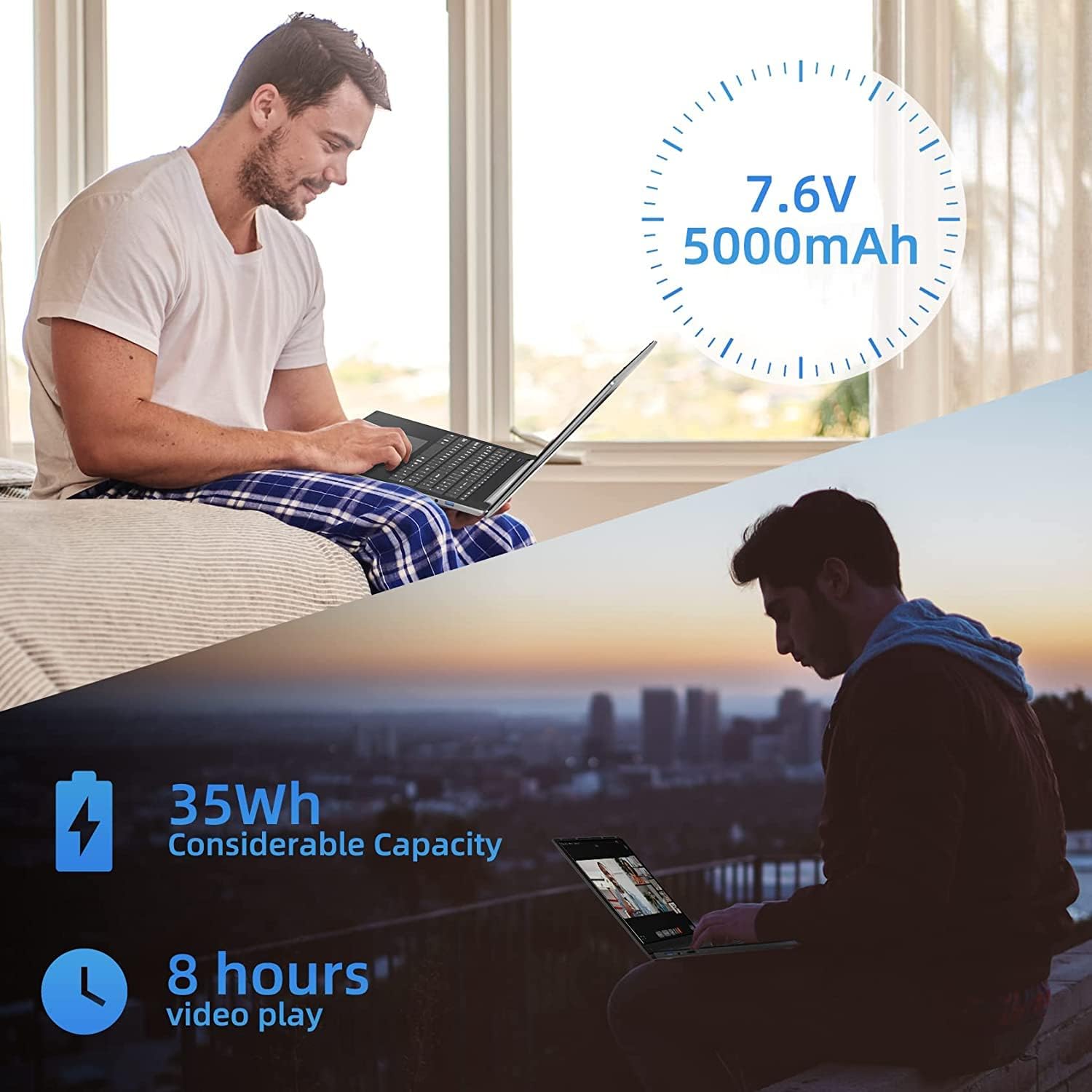 SGIN 17 Inch Laptop, Windows 11 Laptops with IPS Display, 4GB RAM 128GB SSD Computer, Intel Celeron Quad Core J4105(Up to 2.5 GHz), Mini HDMI, Webcam, Dual Wi-Fi, 512GB Expansion