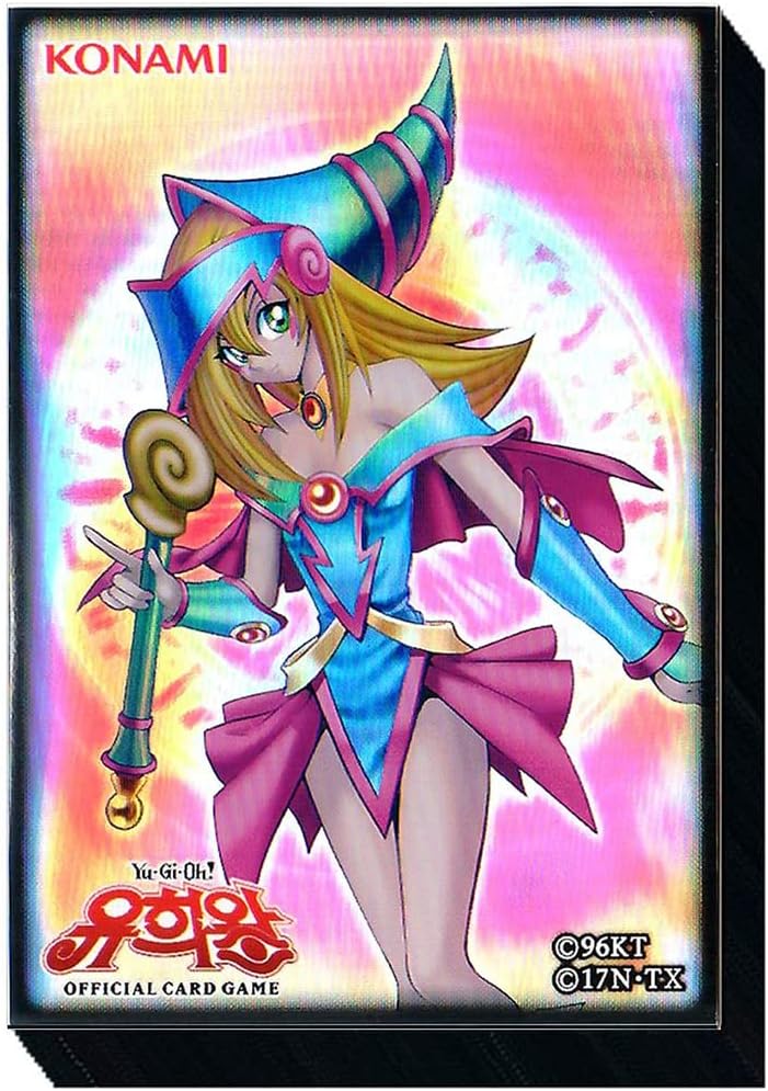 Yugioh Card Sleeves Dark Magician Girl 70 Counts Toys & Games