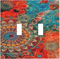 Vista 60 de Interruptor de Luz Cove Silla de Playa Paisaje Marino Océano Azul Placa de Pared de 3 Posiciones Placa de Interruptor de Luz Triple Palanca Costera