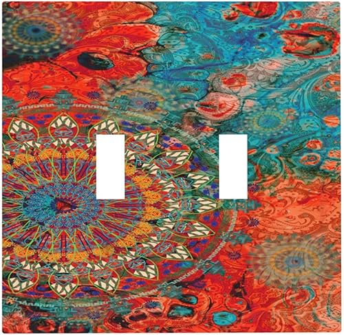 Miniatura 60 de Interruptor de Luz Cove Silla de Playa Paisaje Marino Océano Azul Placa de Pared de 3 Posiciones Placa de Interruptor de Luz Triple Palanca Costera