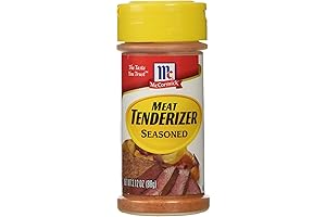 McCormick Meat Tenderizer Seasoned, for Effortless Tenderizing and Enhanced Flavor