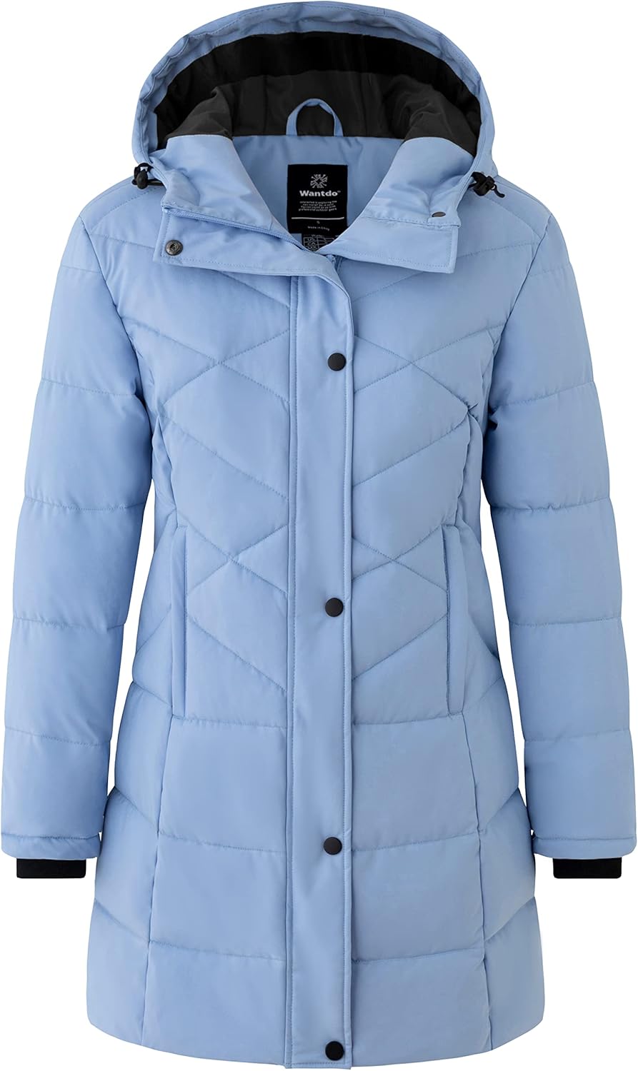 wantdo Women's Winter Jacket Puffy Coat Puffer Jackets Warm Winter Coats