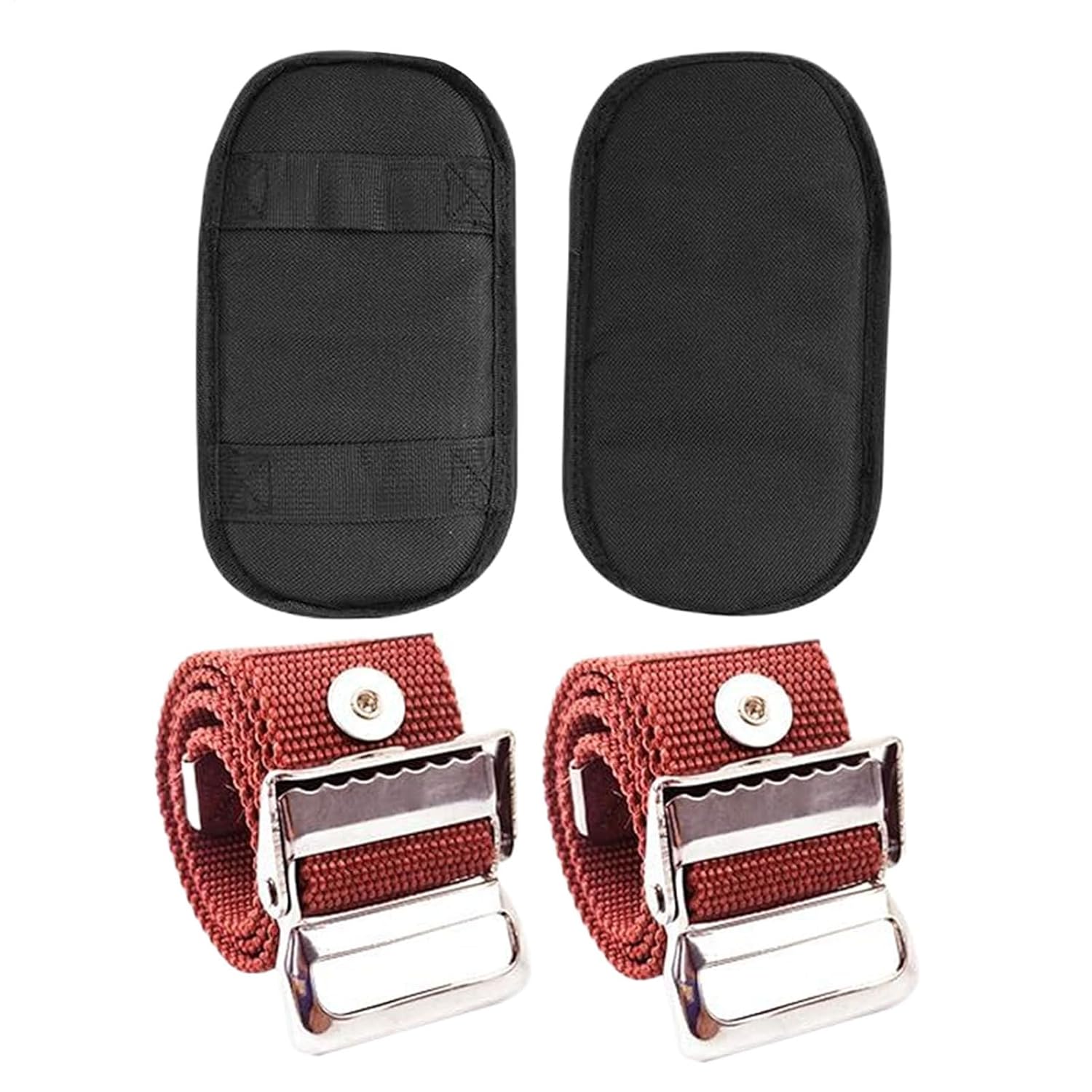 Nylon Stilt Leg Fixation Strap Kit, Drywall Stilt Replacement Parts, Adjustable Household Wall Painting Tools For Construction Renovation Street Performance