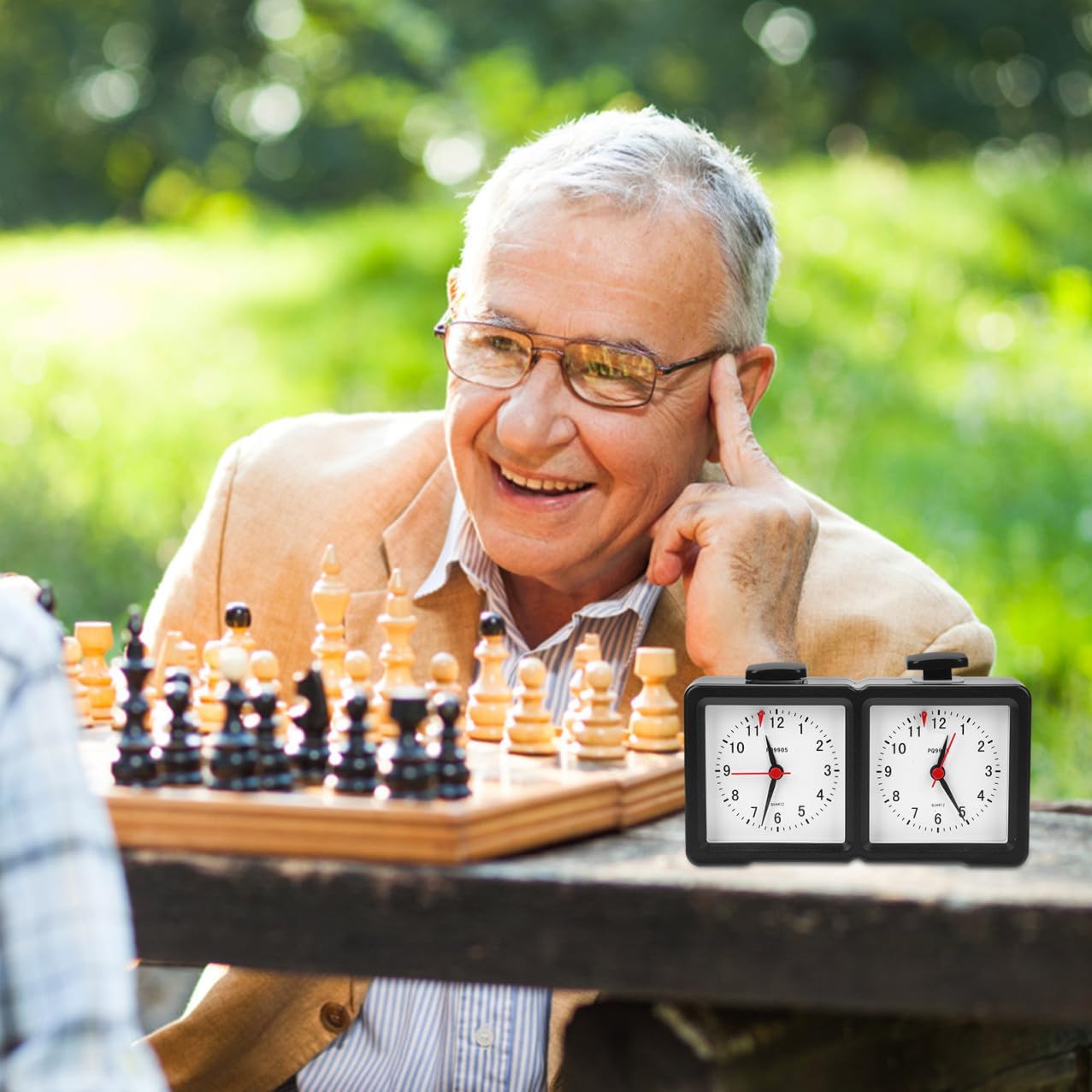 VOSAREA Chess and Timer Clock Modes Electronic Clock for Domestic and International Competitions for Chess and Board Games