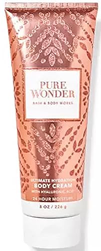 Bath & Body Works Pure Wonder Ultimate Hydration - Set de regalo de crema corporal para mujeres, 8 onzas líquidas (Pure Wonder)