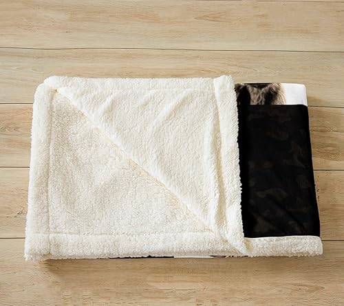 Miniatura 7 de Feelyou Manta de forro polar de pollo frito, con estampado de pepitas de pollo, manta y manta de felpa sherpa suave y ligera de franela mullida para