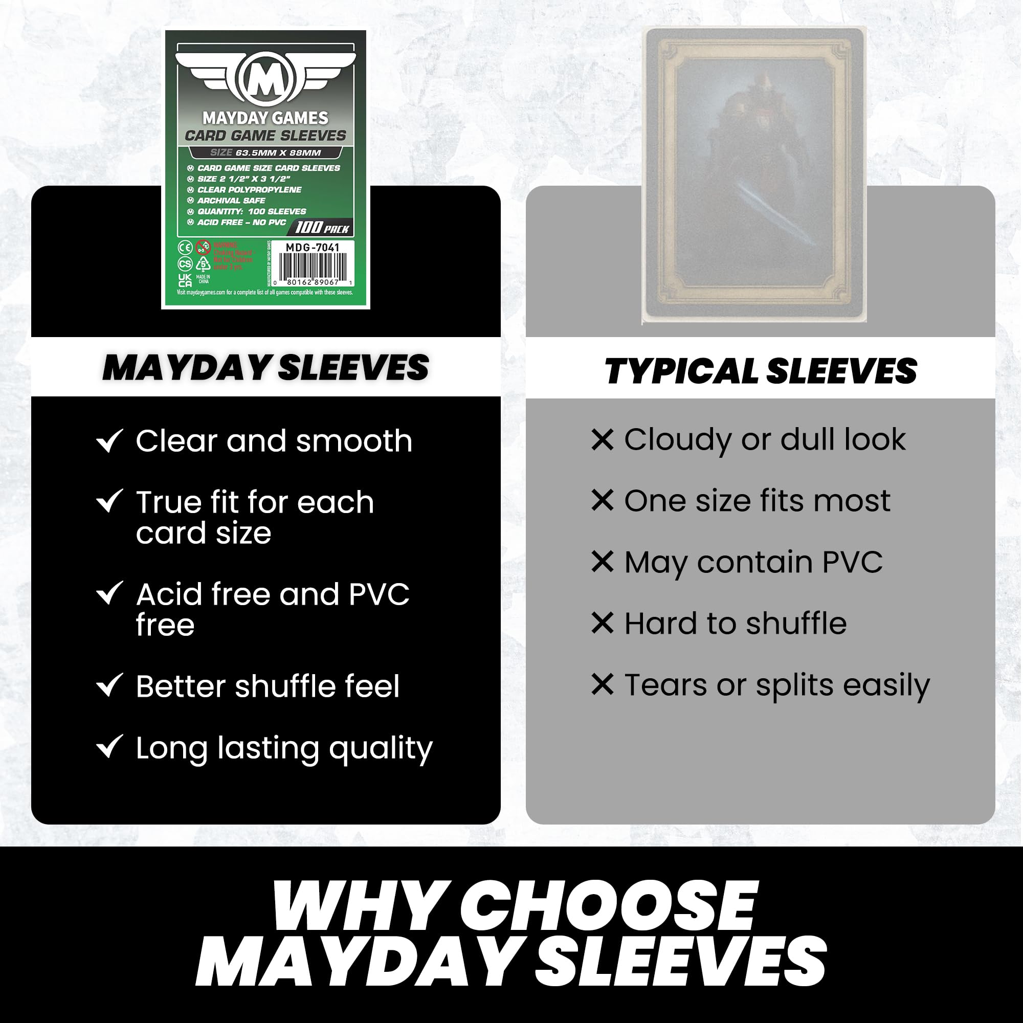 dead of winter card sleeves Amazon.com: Mayday Games Dead of Winter Game Accessory- Standard Card Sleeve  Bundle : Toys & Games