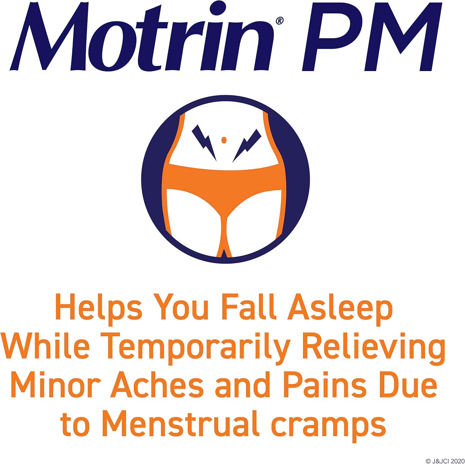 Motrin PM Pain Reliever, Coated Caplets - 80 count, 2 Pack