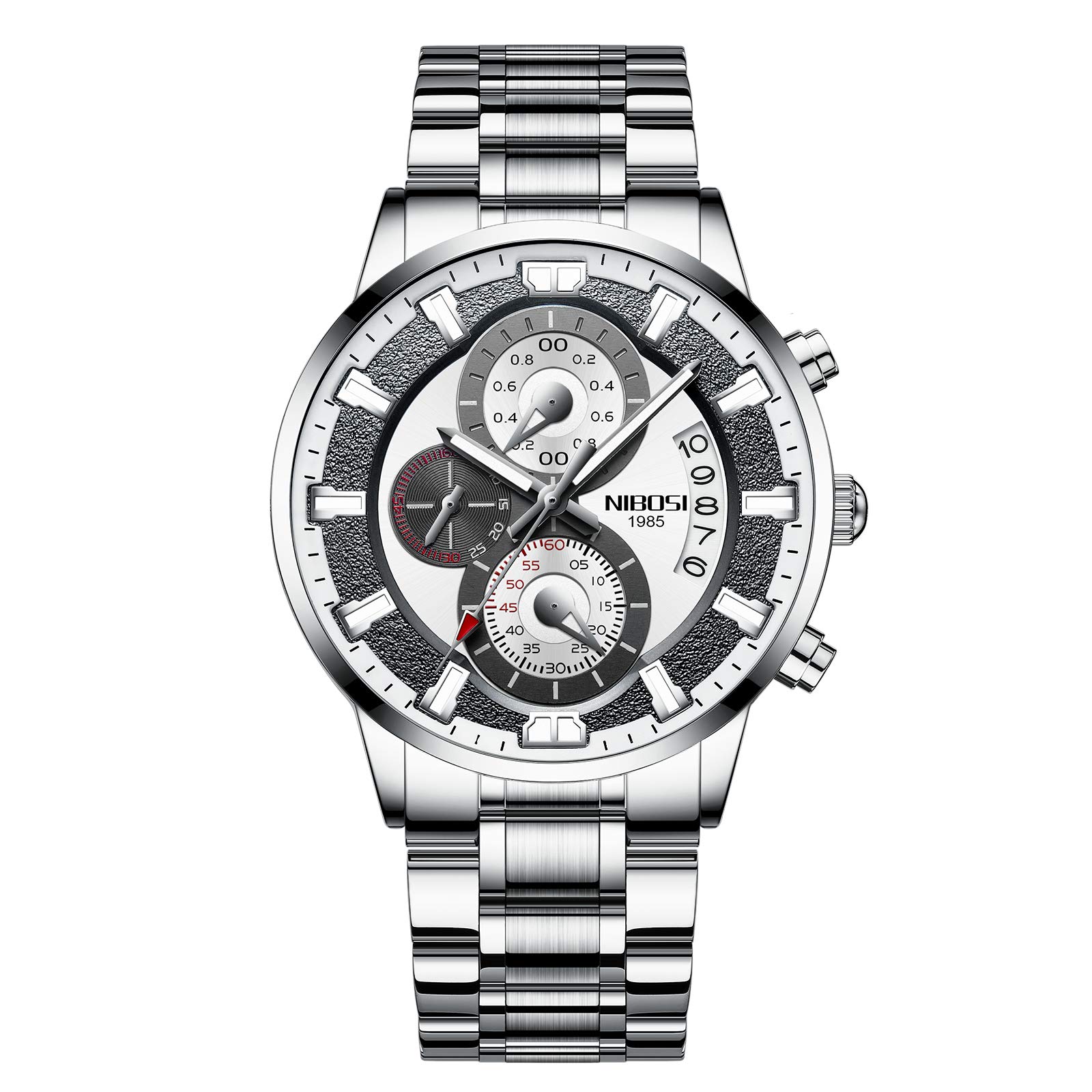 NIBOSI Orologio da Polso Cronografo, Quadrante Blu | FindTheDeal