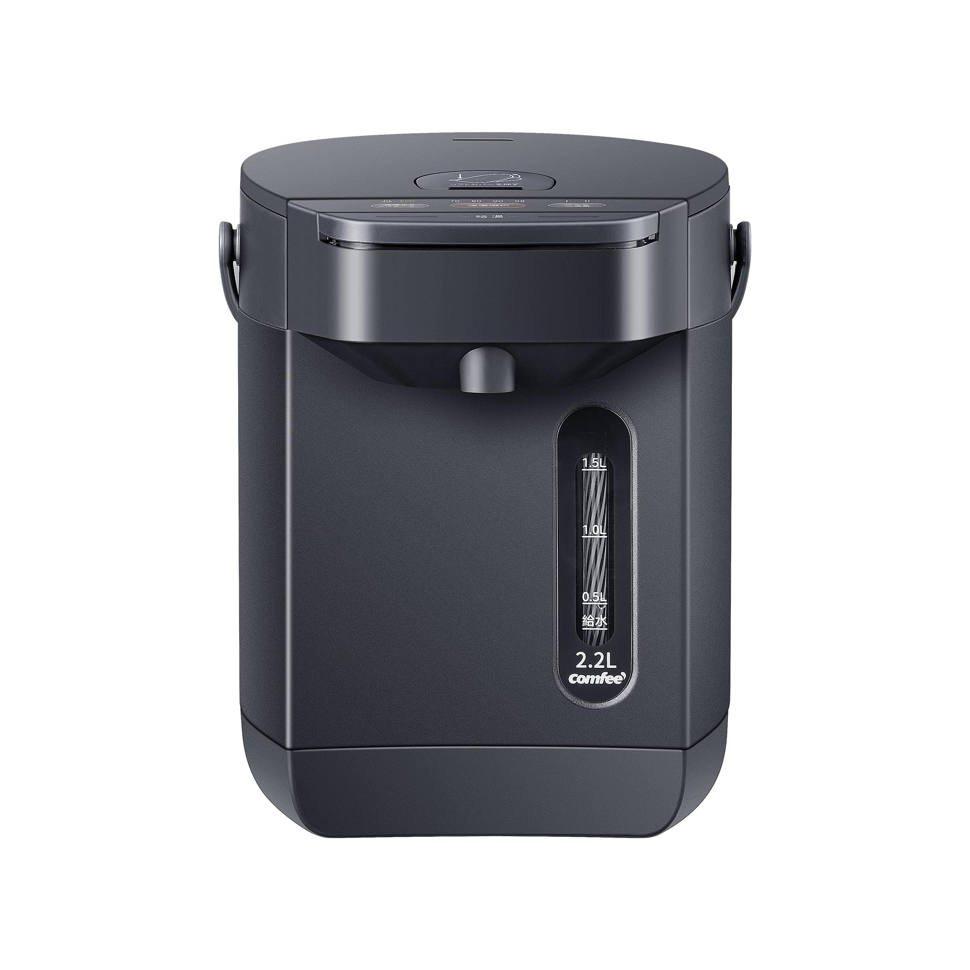 COMFEE' 電気ポット 電動お湯ポット 2.2L マイコン 保温温度調整 安…