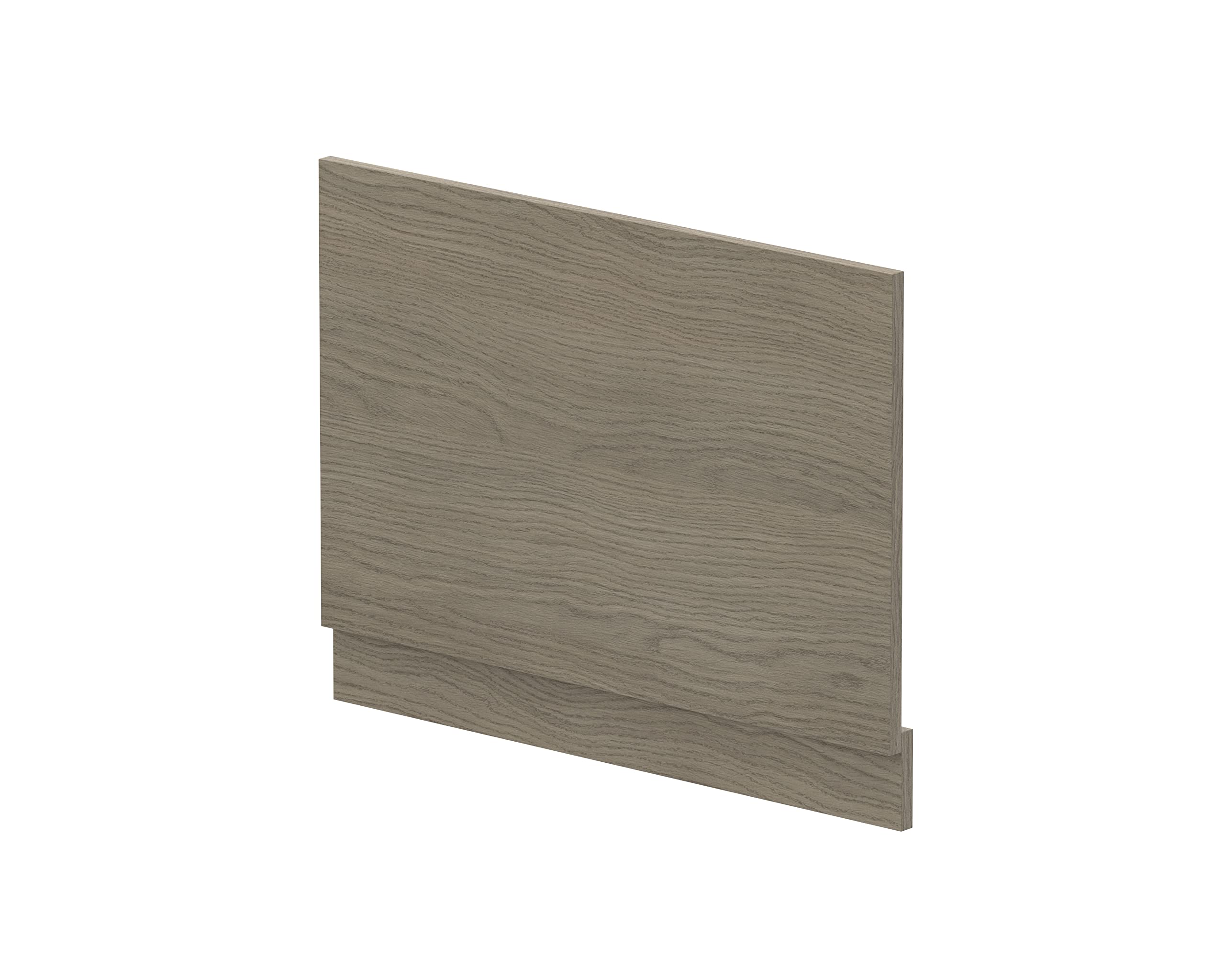 Nuie Solace Oak Woodgrain End Bath Panel With Plinth | | Mfc | 750Mm