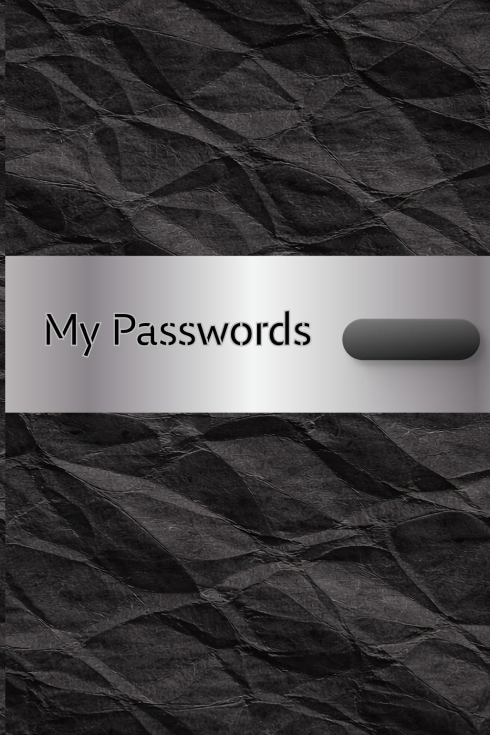 MY PASSWORDS (Français): Un carnet dédié à vos mots de passe - Couleur : Noir