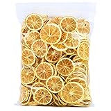 BJFDELI Dried Lemon Slices 8.8oz/250g, Dehydrated Lemon Slices for Cocktails, Dehydrated Lemon Wheels, No Sugar Added & No Additives