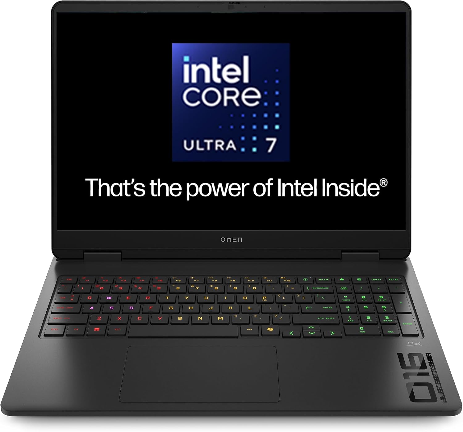 HP Omen 16-am0026ne:Intel Core Ultra 7-255H Processor, 16GB, 512GB-SSD, RTX 5050, 16",144Hz, 4-zone RGB Fullsize kb backlit, Ultra; Dual speakers;HP Audio Boost; HyperX, Win11, Black, 3 Years Warranty | Model RTX 5050 | 16GB | 144Hz 2026