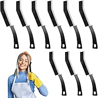 Vista 1 de Cepillo de limpieza de grietas – 9 piezas multifuncional cepillo de limpieza de hendiduras de cerdas duras, herramientas de limpieza para uso