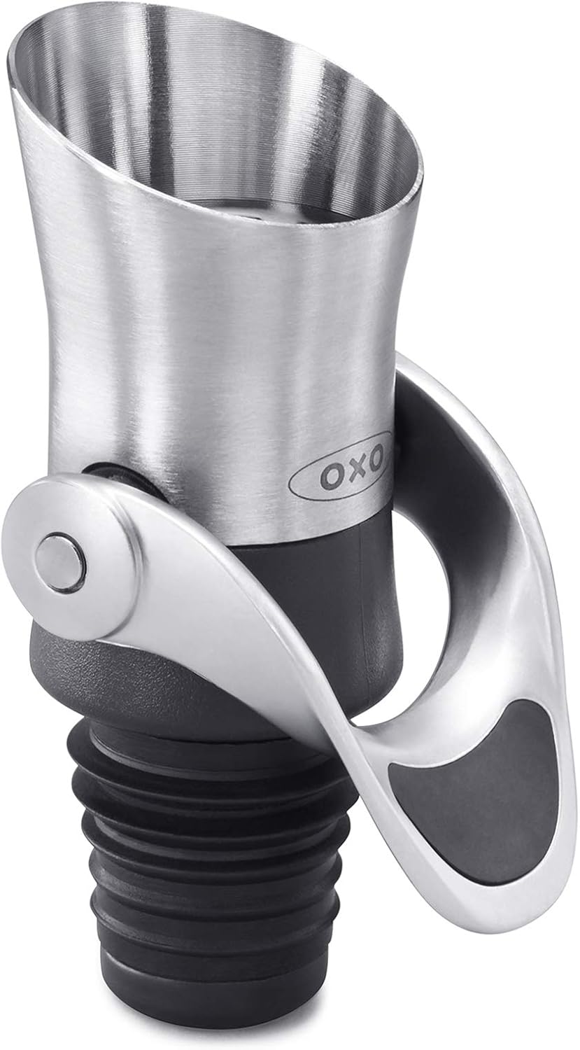 OXO SteeL Wine Stopper and Pourer