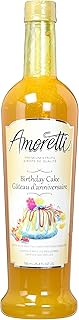 Amoretti Premium Birthday Cake Syrup, 25.4 Fluid Ounce