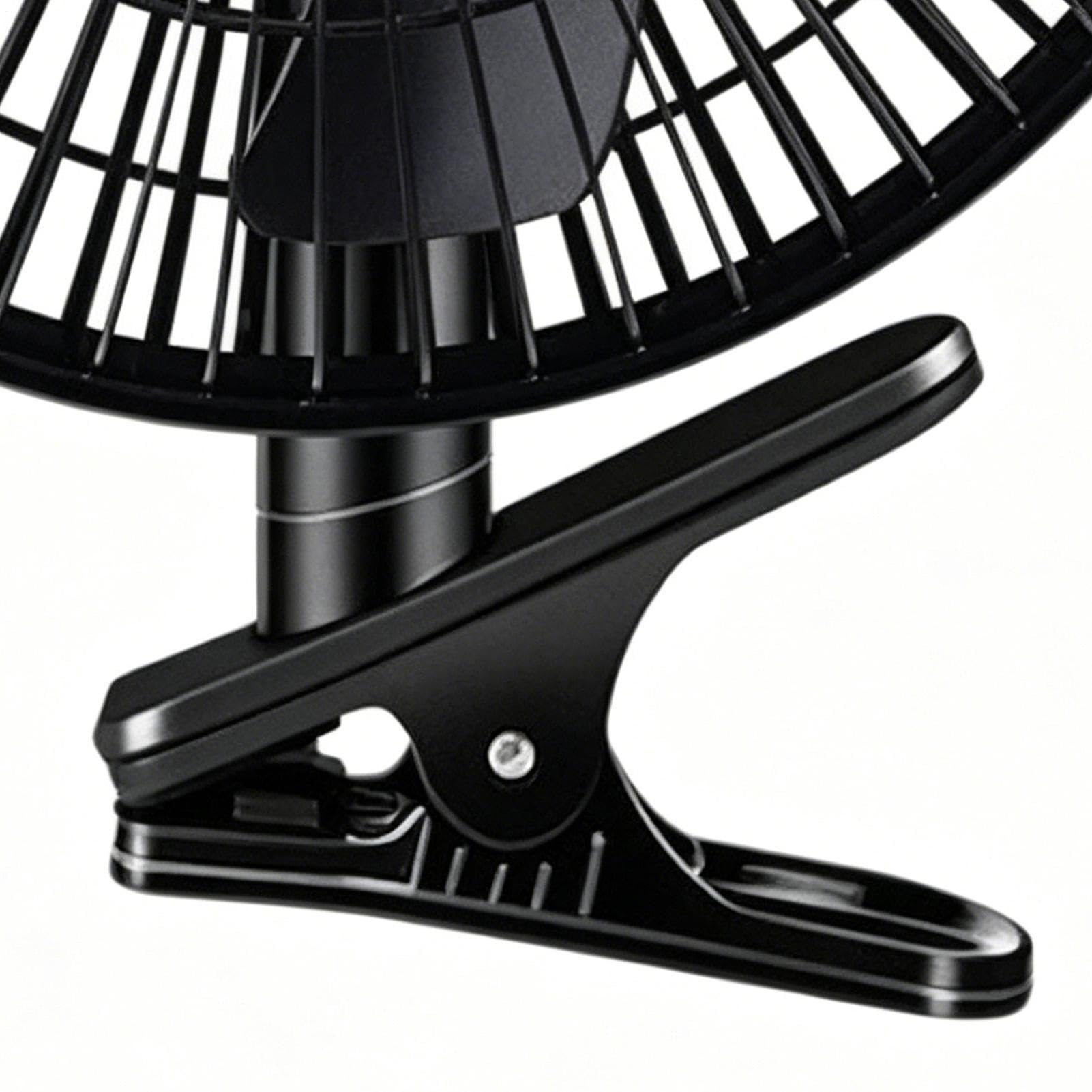 Generico Ventilatore Portatile per Auto, Ventilazione a 2 velocità con Clip e Oscillazione Automatica del Flusso d'Aria, Ventilatore Portatile per Auto 24V, per Furgone Veicolo Camper SUV