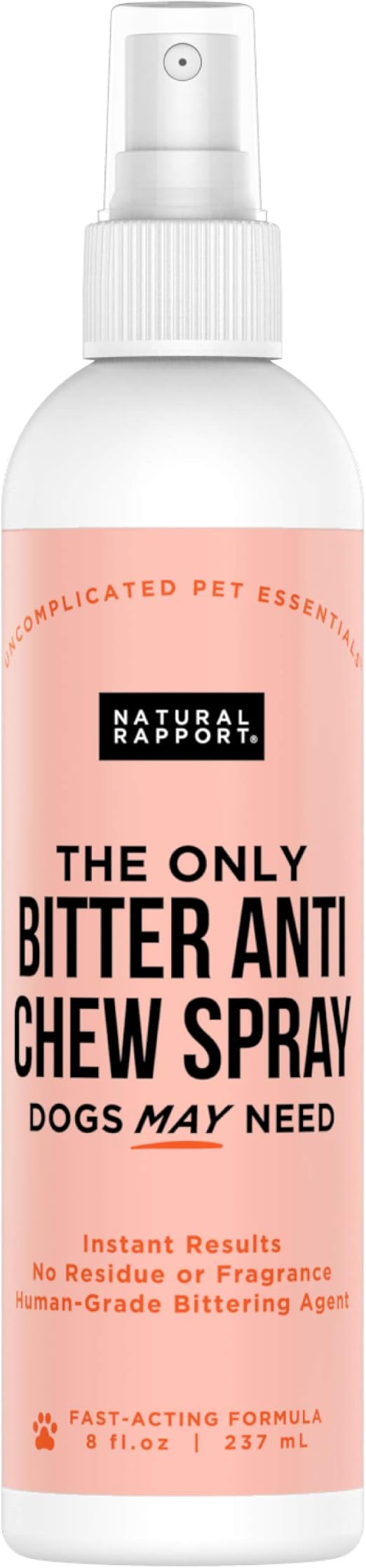 Natural Rapport Pet AntiChew Spray The Only Bitter Anti
