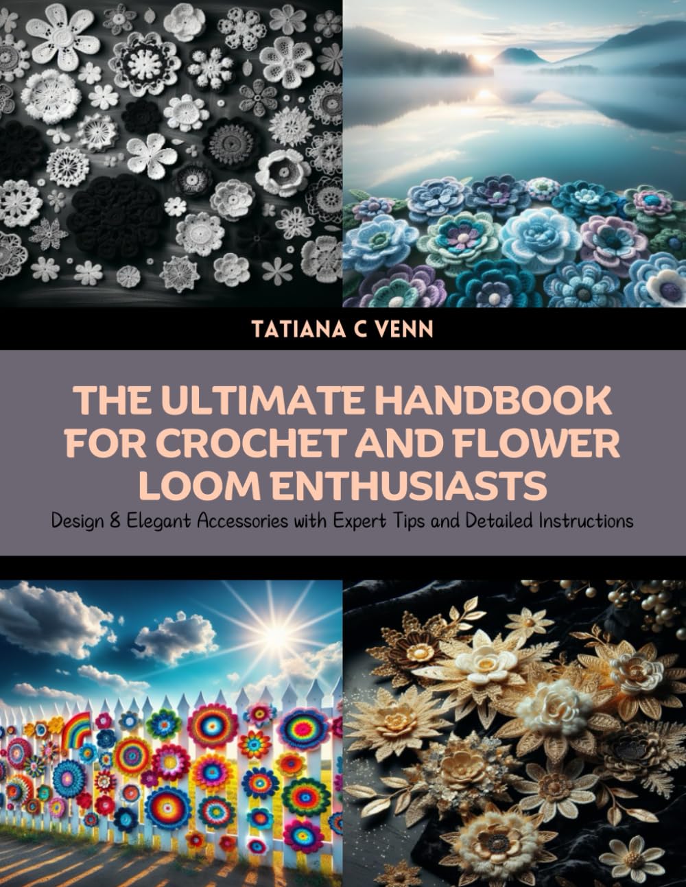 The Ultimate Handbook for Crochet and Flower Loom Enthusiasts: Design 8 Elegant Accessories with Expert Tips and Detailed Instructions