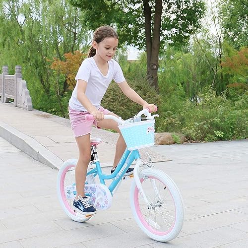 Miniatura 4 de JOYSTAR Angel - Bicicleta para niñas pequeñas y niños de 2 a 13 años, bicicleta para niños de 12, 14, 16, 18 pulgadas, con ruedas de entrenamiento y