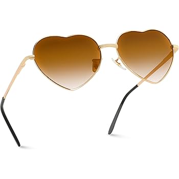 metal heart sunglasses
