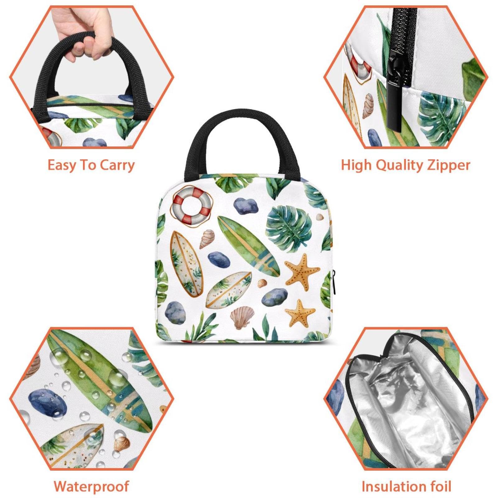 Set di zaino per la scuola con borsa per il pranzo e astuccio, set da 3 pezzi, zaino da viaggio, zaino casual per adolescenti, ragazze, ragazzi, primaria, junior, mezza estate, vacanze