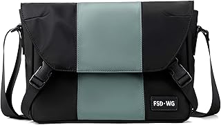 FSDWG ショルダーバッグ ワンショルダー メッセンジャーバッグ 斜め掛け 肩がけバッグ 防水 2way 通勤 通学 旅行 アウトドア