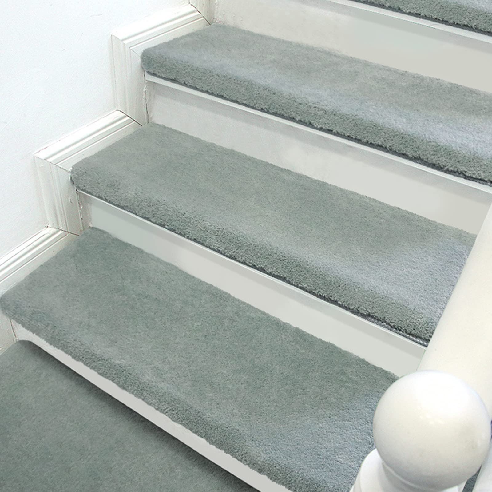 Alfombra para escaleras con adhesivo de seguridad y protector para escalones interiores