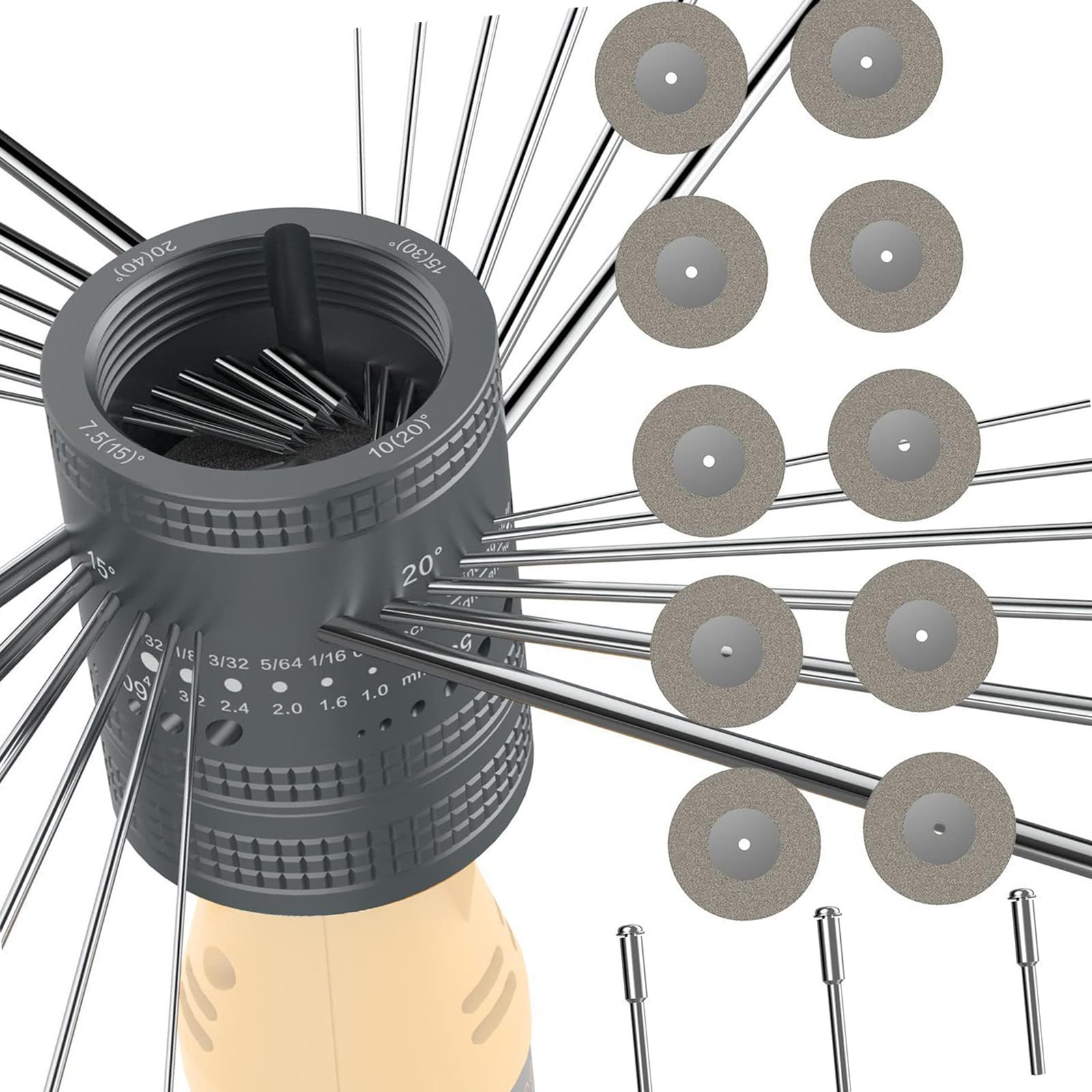 Hdoytxxm Professional Electrode Grinding Head Welding Tool Set For Finishing And Maintenance Across Multiple Applications Easy Replacement Grinding Head