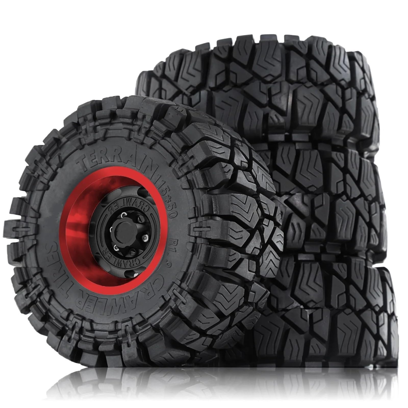 1,9'' Beadlock Felgenreifen Für Axial Für Wraith Für SCX10 1/10