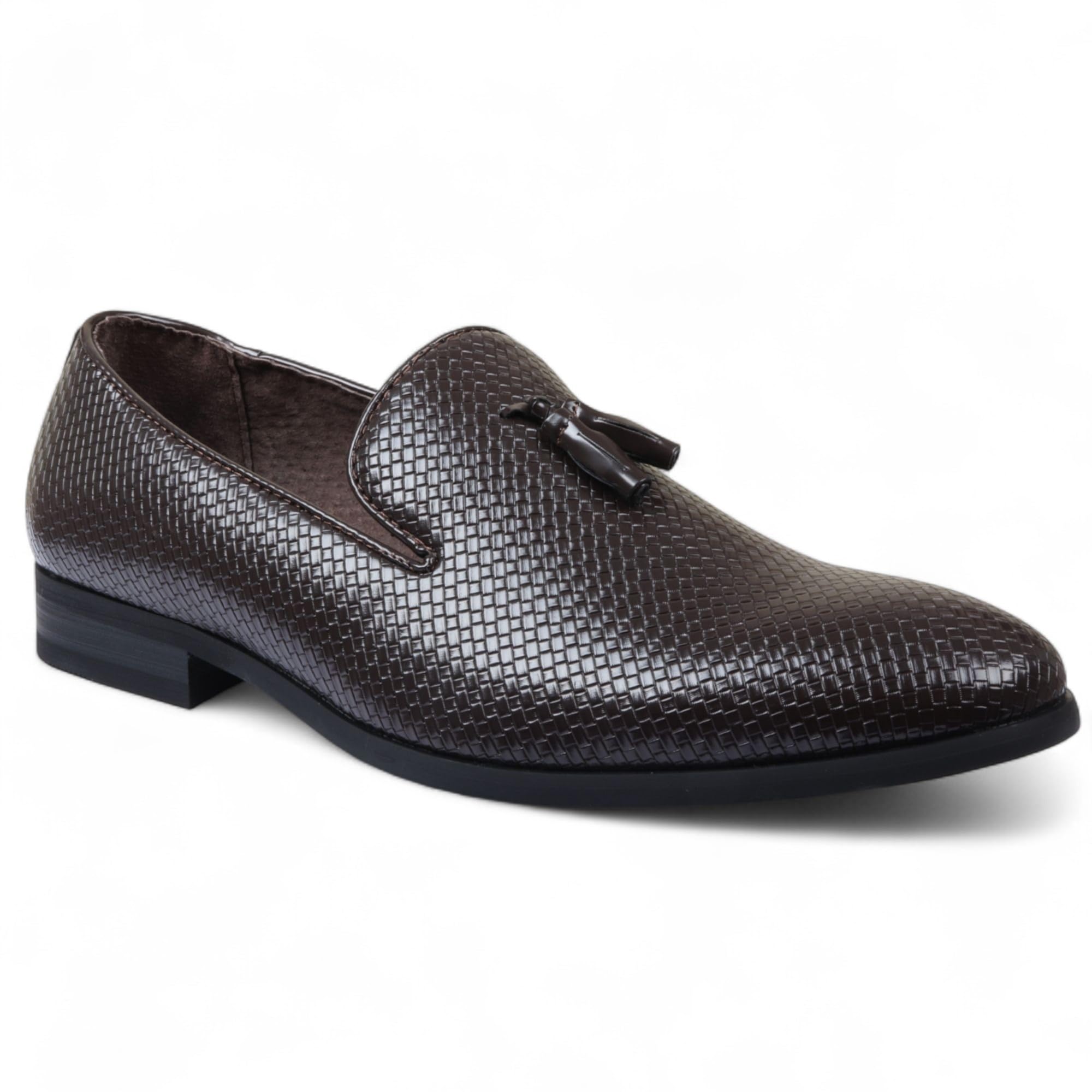 Zapatos de Cuero sin Cordones con Borlas Formales Para Hombre de Dolcetto