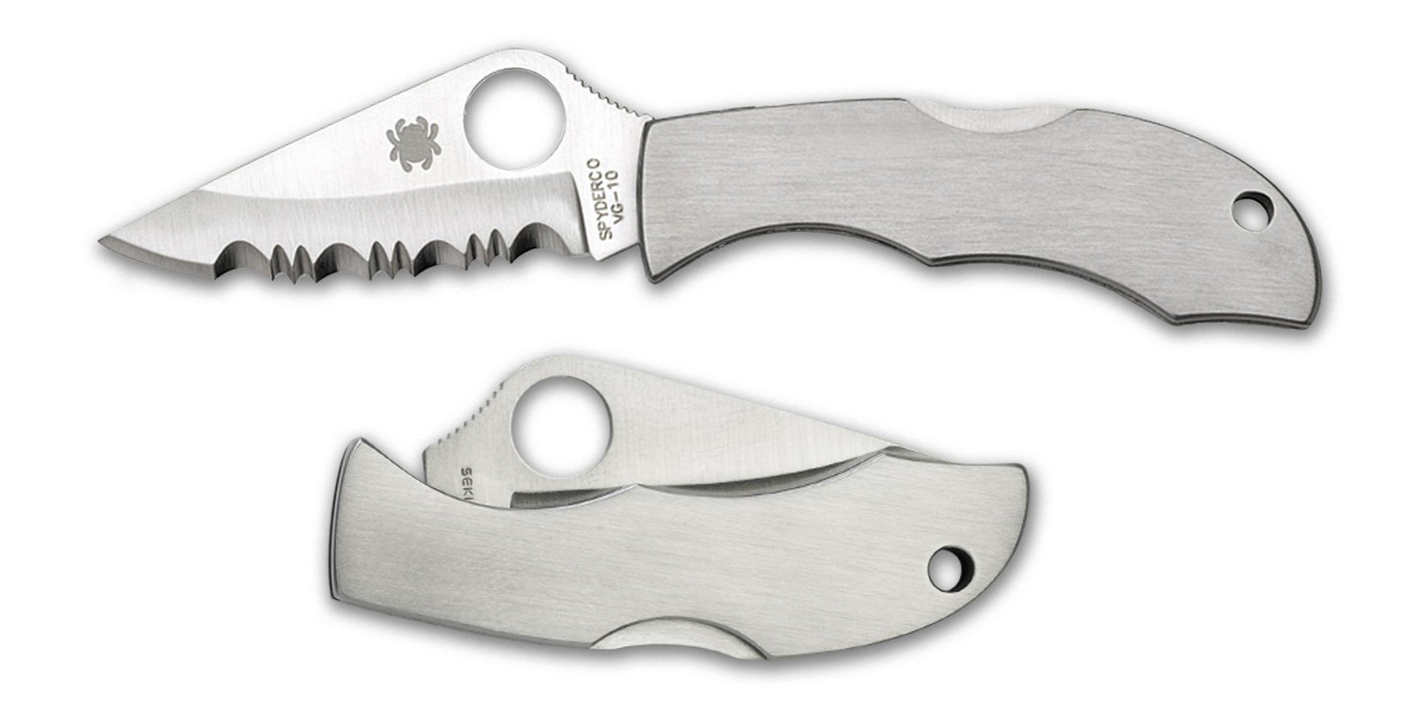 Amazon | Spyderco(スパイダルコ) レディバグ3 ステンレス 波刃 LSSS3 