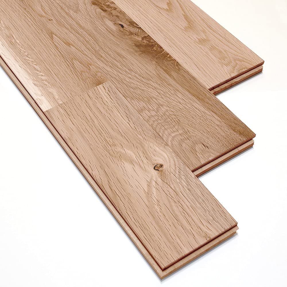 オーク（ナラ/楢） ユニ 無垢フローリング 15x90x1820mm【ラスティック