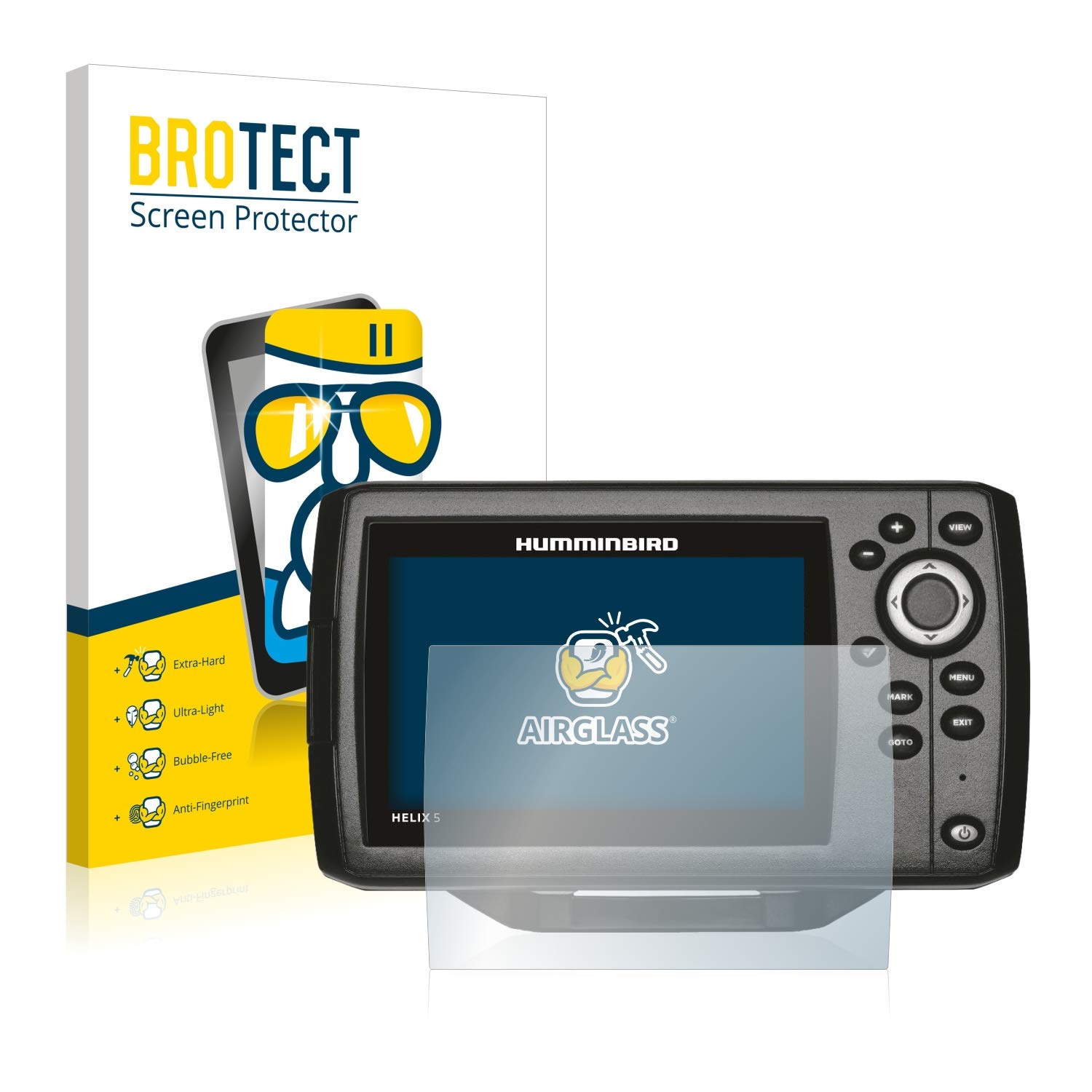 Protezione Schermo Brotect Pellicola Protettiva Per Minn Kota I-Pilot Link Protezione Pellicola Oscurante Lcd