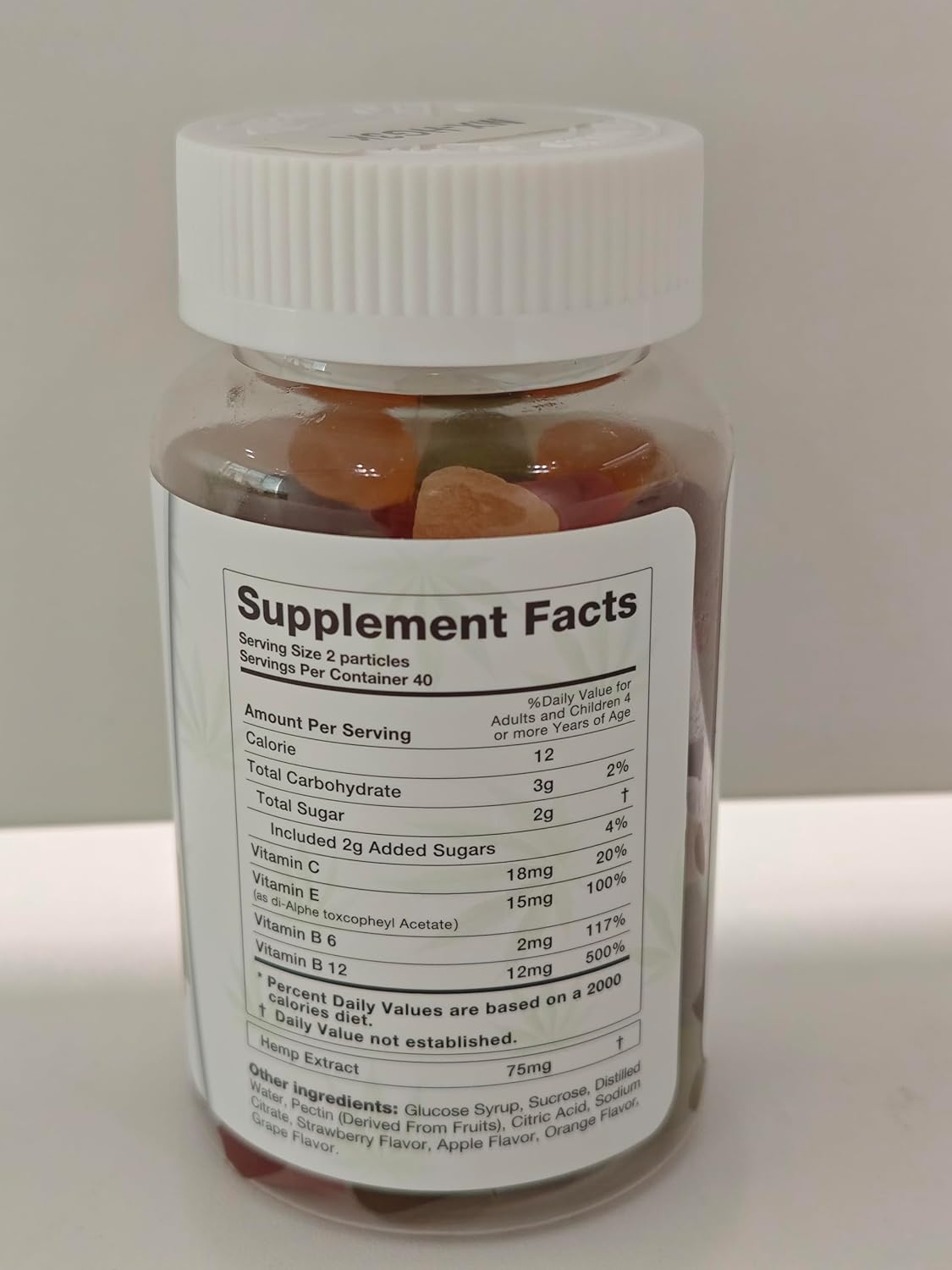 3 Packs Hemp Gummies for Pain, Sleep, Anxiety - Hemp Gummy with Pure Hеmp Oil Extract Vegan Bear Candy
