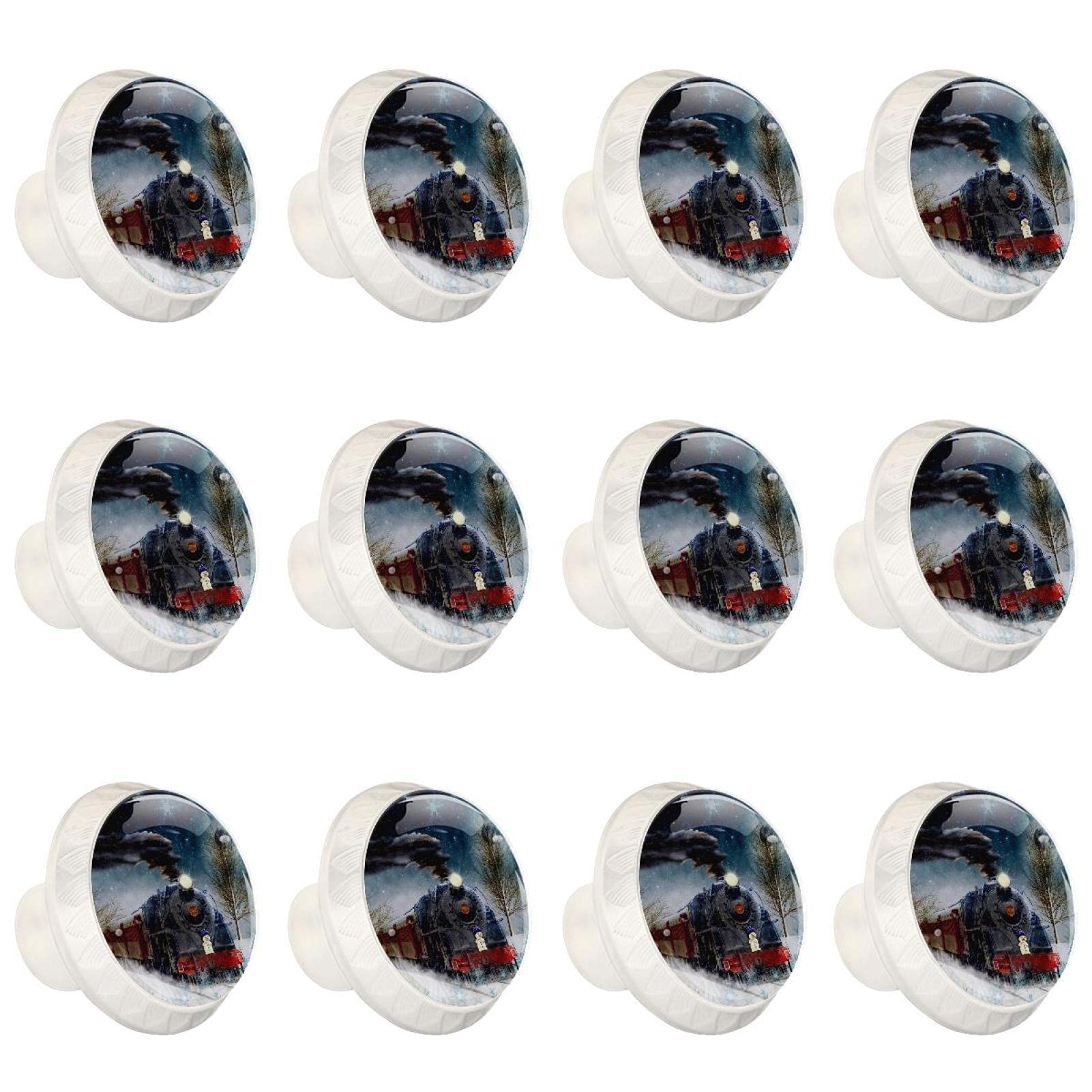 Boutons d'armoire cheval arc-en-ciel nuage boutons de meubles ronds 12x