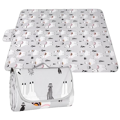 Miniatura 9 de Alfombrilla antideslizante para debajo de la silla alta/Artes/Manualidades/Alfombrilla para picnic al aire libre, alfombrilla lavable para bebé a