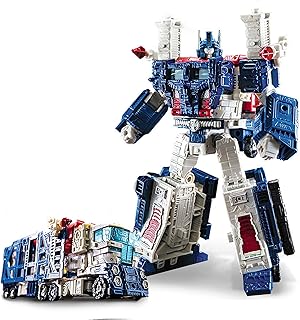 JIGFLY The Movie Generation 1" and The Headmasters Autobots City Commander Transformer Ultra Magnus, A Friend of Optimus Prime,KO Version Action Figure Robot Model
