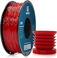 Vista 9 de Geeetech Filamento TPU de 1.75mm, Shore 95A – Filamento flexible para impresora 3D con alta elasticidad, carrete de 1KG (2.2lbs), precisión