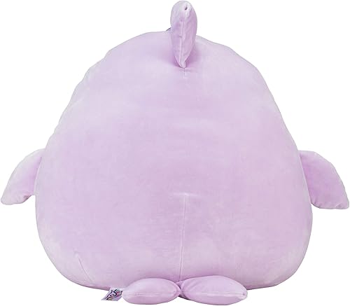 Vista 25 de Squishmallows Rosie Cerdo Manchado de 16 pulgadas con Corona de Flores Amarillas - Peluche Oficial de Kelly Toy Grande Ultrasuave - Exclusivo