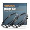 POWERTEC 62 Inch Bandsaw Blades, 18 x 14 TPI Band Saw Blades for Wen, Ryobi, Grizzly, Skil, Sears Craftsman and POWERTEC 9 Band Saw for Woodworking, 2 Pack 13132-P2