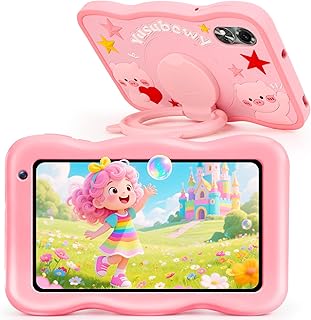 Children’s Tablet 7 Inches, Android 13, 8GB RAM 64GB ROM, Octa-Core Tablet, 5800mAh Battery, 5MP+8MP Cameras, WiFi Bluetoo…
