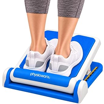 PHYSIOWORX NO-SLIP Calf Stretch Board with Integrated Heel Rest