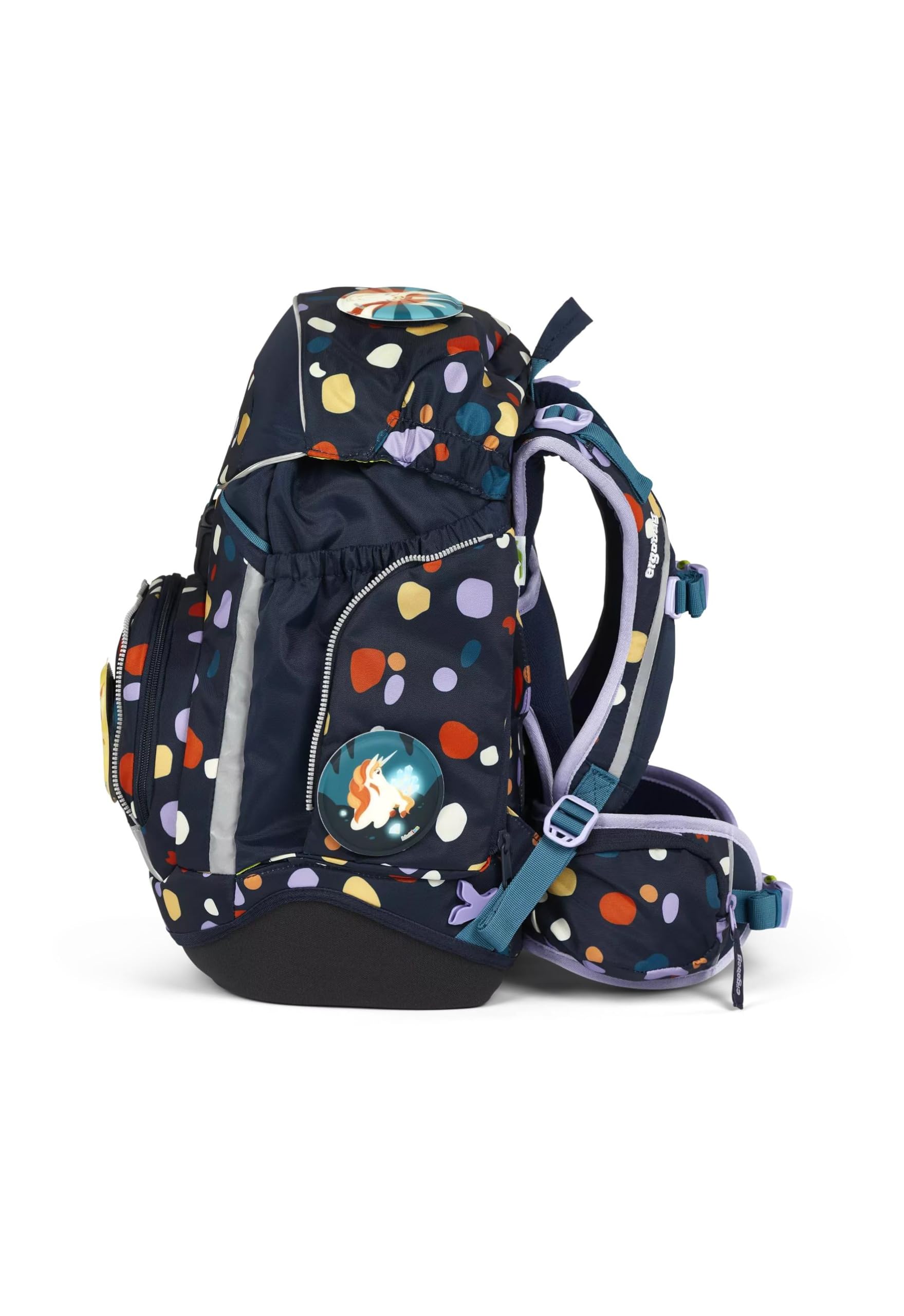 ergobag Pack Set ergonomischer Schulrucksack flexibel 6-teilig Set 1. Klasse Grundschule für Mädchen und Jungen