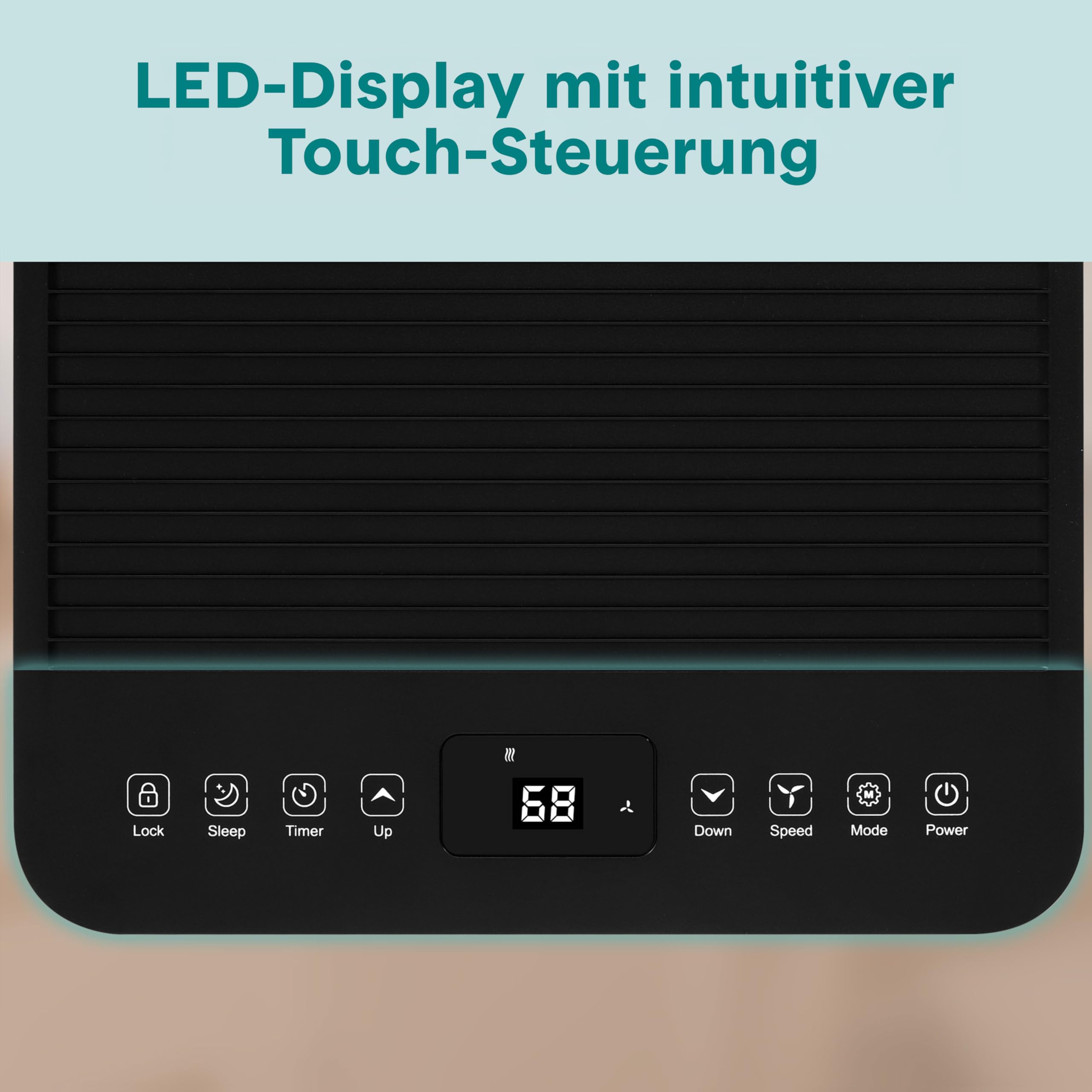 SereneLife Mobiles Klimagerät 9000 BTU 2,64 kW für 31 m² – Air Conditioner mit Abluftschlauch, 3-in-1 Entfeuchter & Ventilator, Leise 55 dB, Fensterkit, Fernbedienung, Für Zuhause, Büro