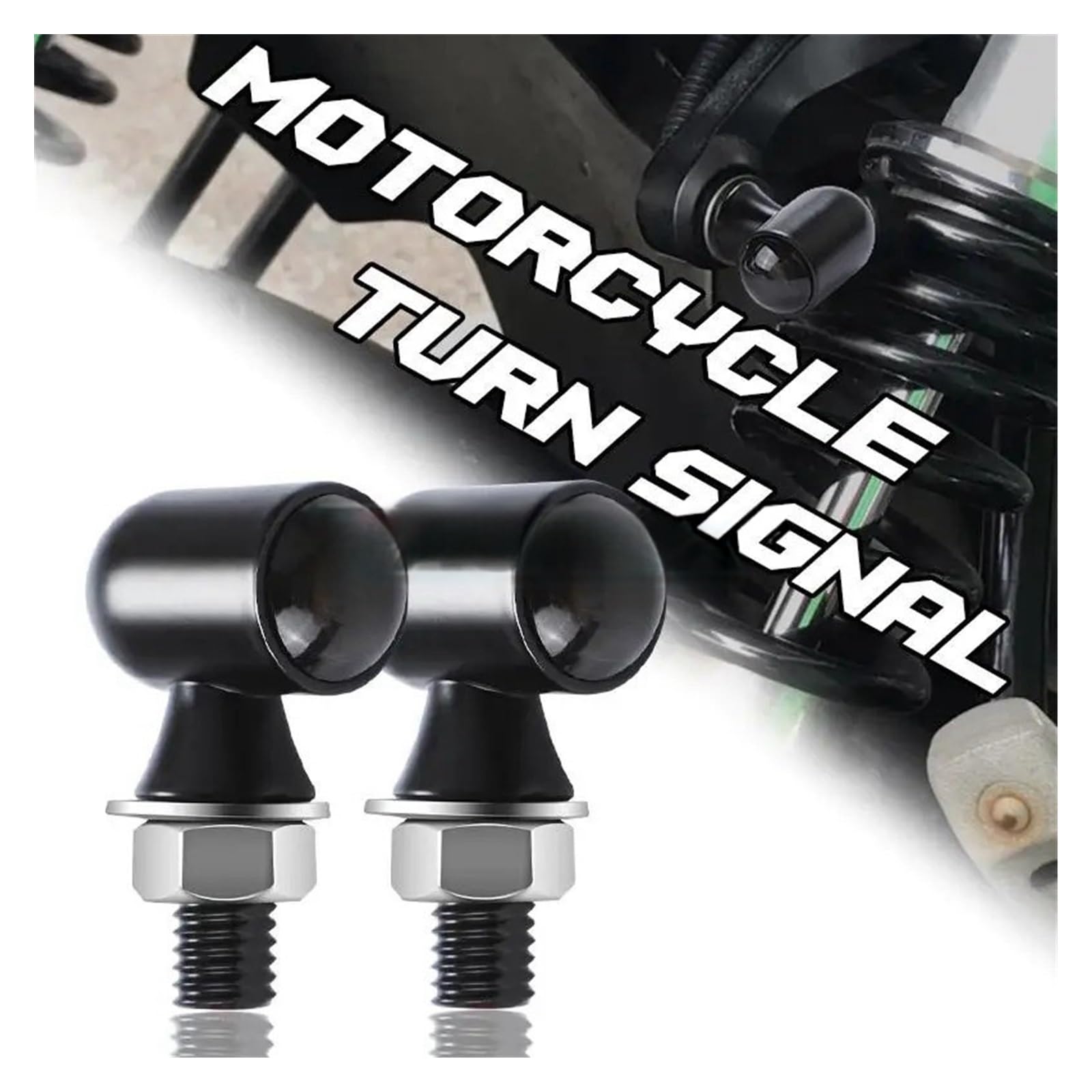 Indicatore direzione motocicletta LED 8 mm lampeggiante Indicatoris Motos